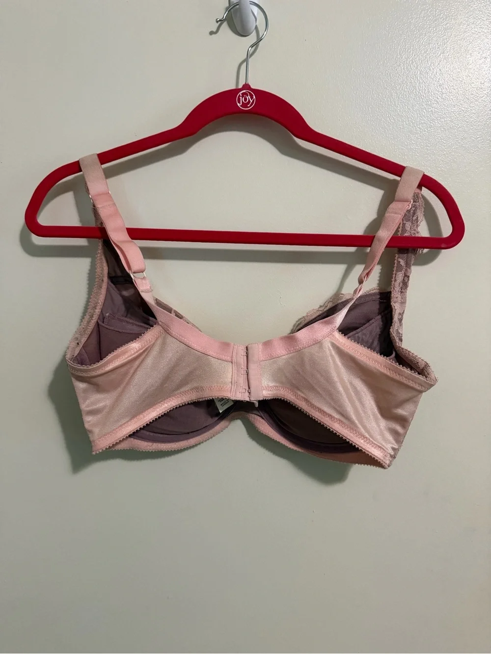 Frederick's of Hollywood Dusty Rose Lace Underwire Bra - Picture 2 of 3